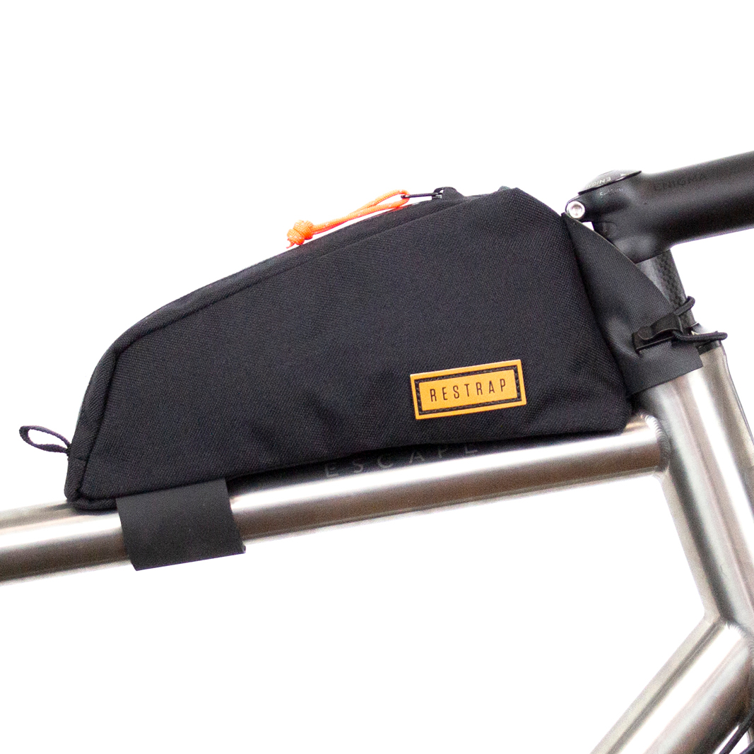 Restrap Top Tube Bag - Black - Nylon