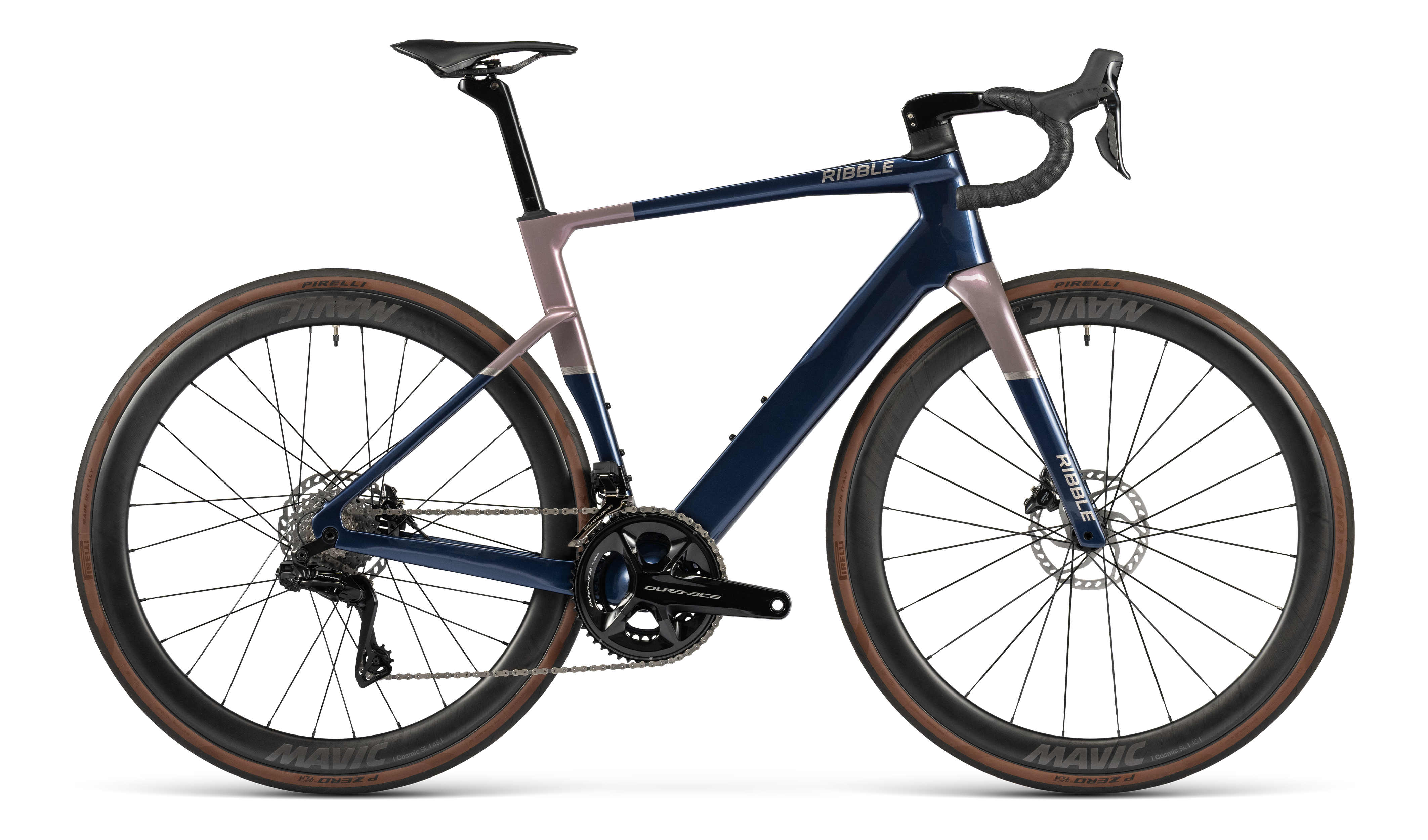 Ribble Allroad SL R e Shimano Dura-Ace Di2 - Carbon Electric Road Bike - Midnight Blue