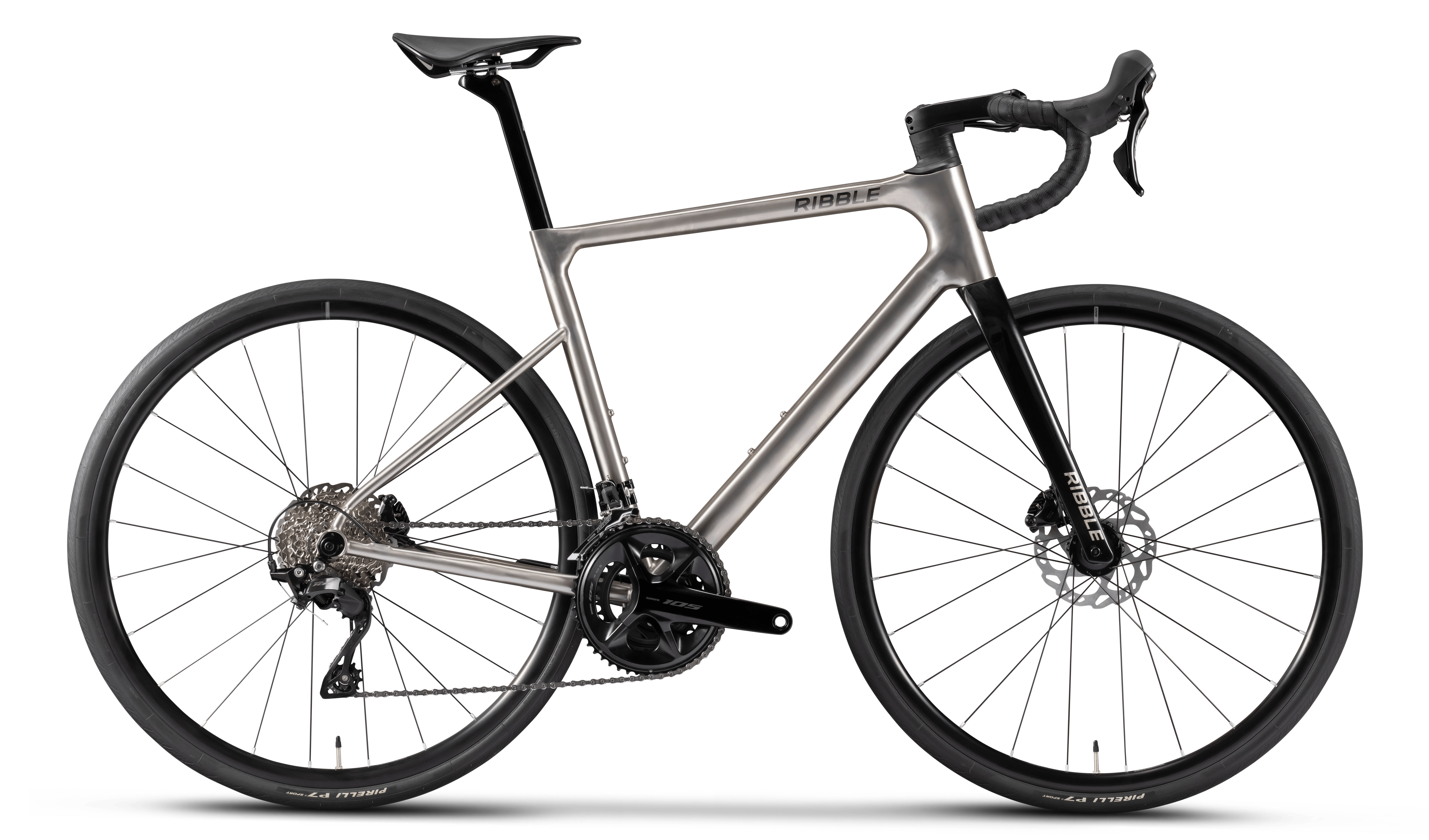 Ribble Allroad Ti - Sport Titan Fahrrad Shimano 105 12-fach