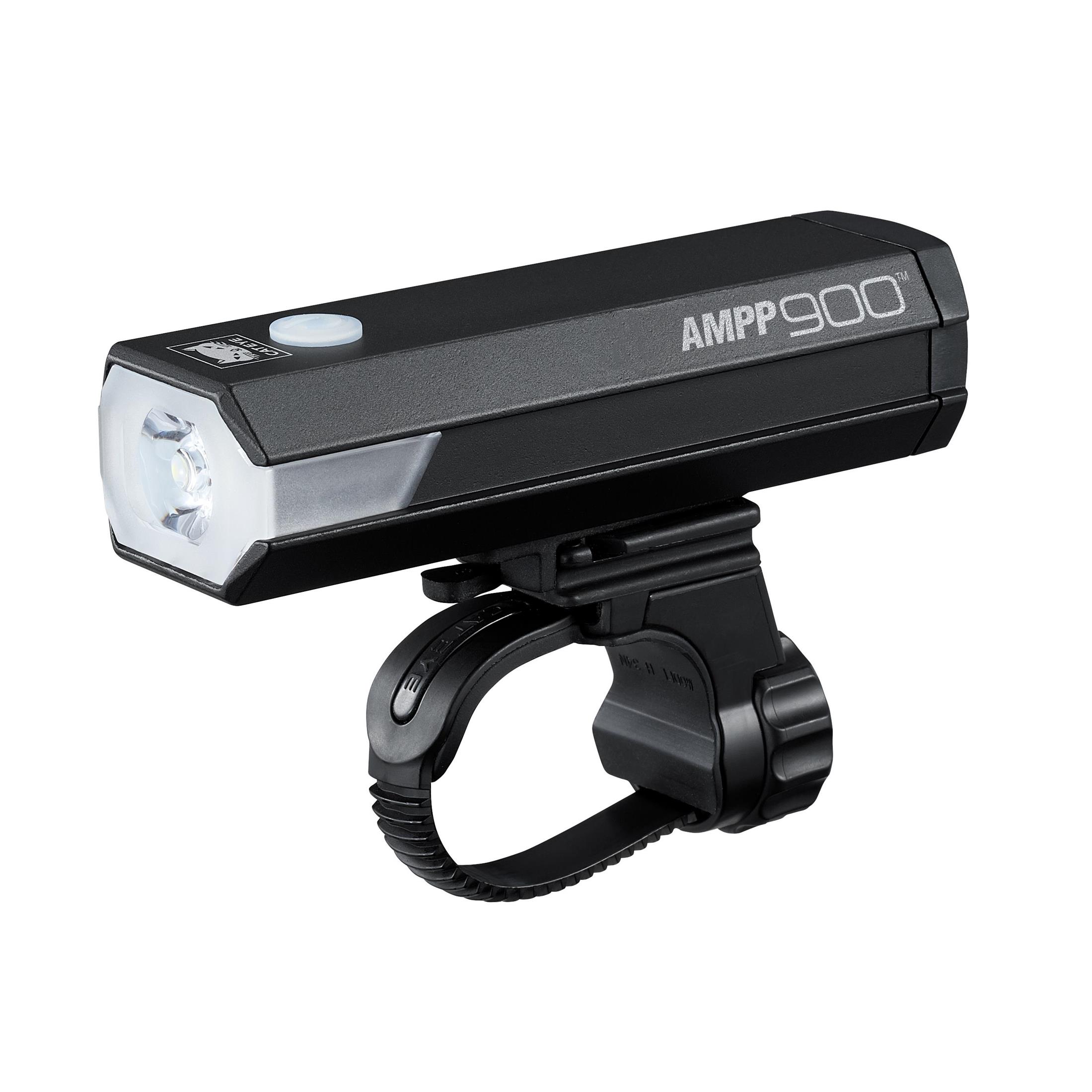 Cateye AMPP 900 Rechargeable Front Bike Light - 900 Lumen Cycling Light