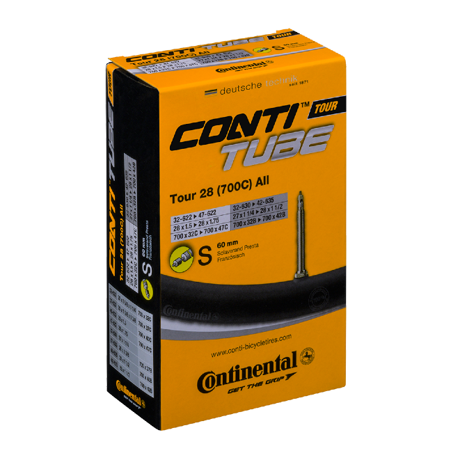 Continental Tour Tube 700x32-47mm - 60mm Presta Valve