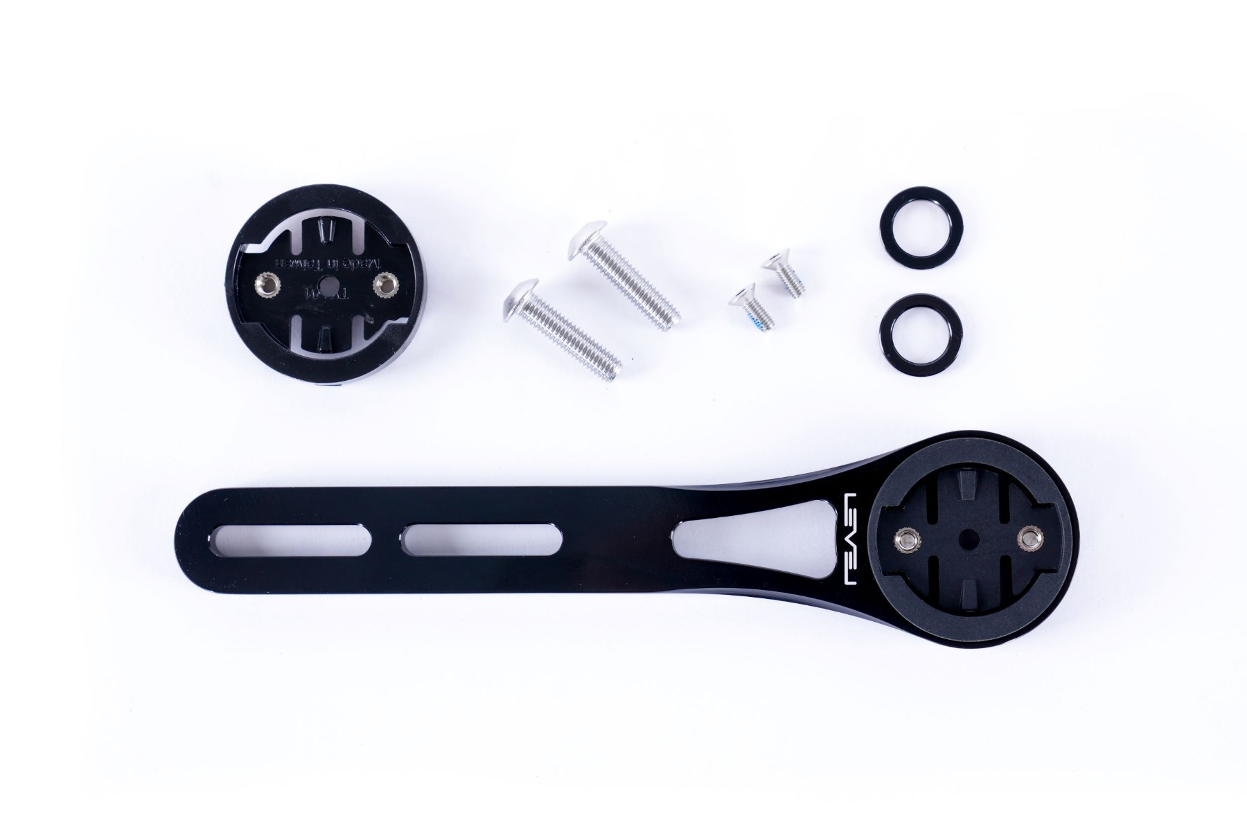 Level Out-Front Computer Mount - Garmin / Wahoo - Black