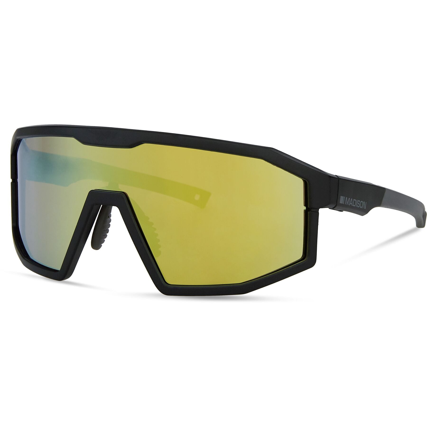 Madison Enigma Cycling Sunglasses - 3 Lens Set - Matt Black (Bronze/Amber/Clear)