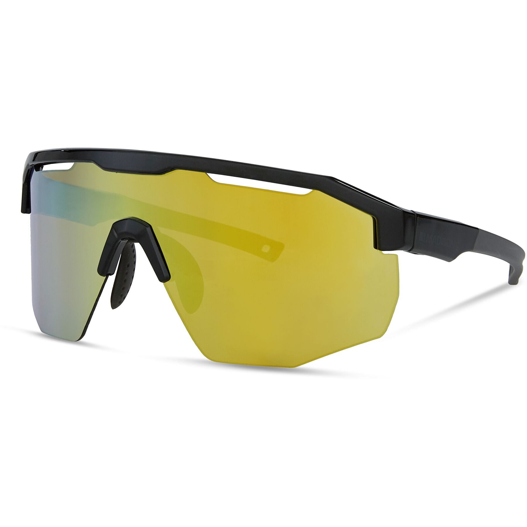 Madison Cipher Cycling Sunglasses - 3 Lens Set - Gloss Black (Bronze/Amber/Clear)