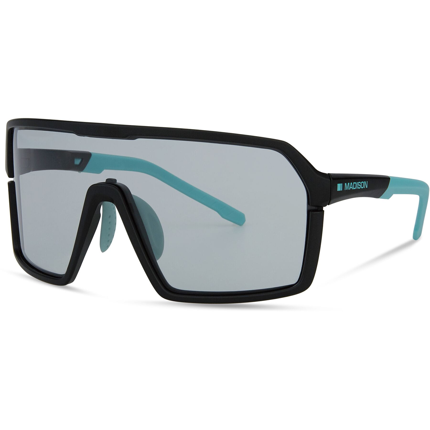 Madison Crypto Photochromic Cycling Sunglasses - Matt Black (Self-Tinting)