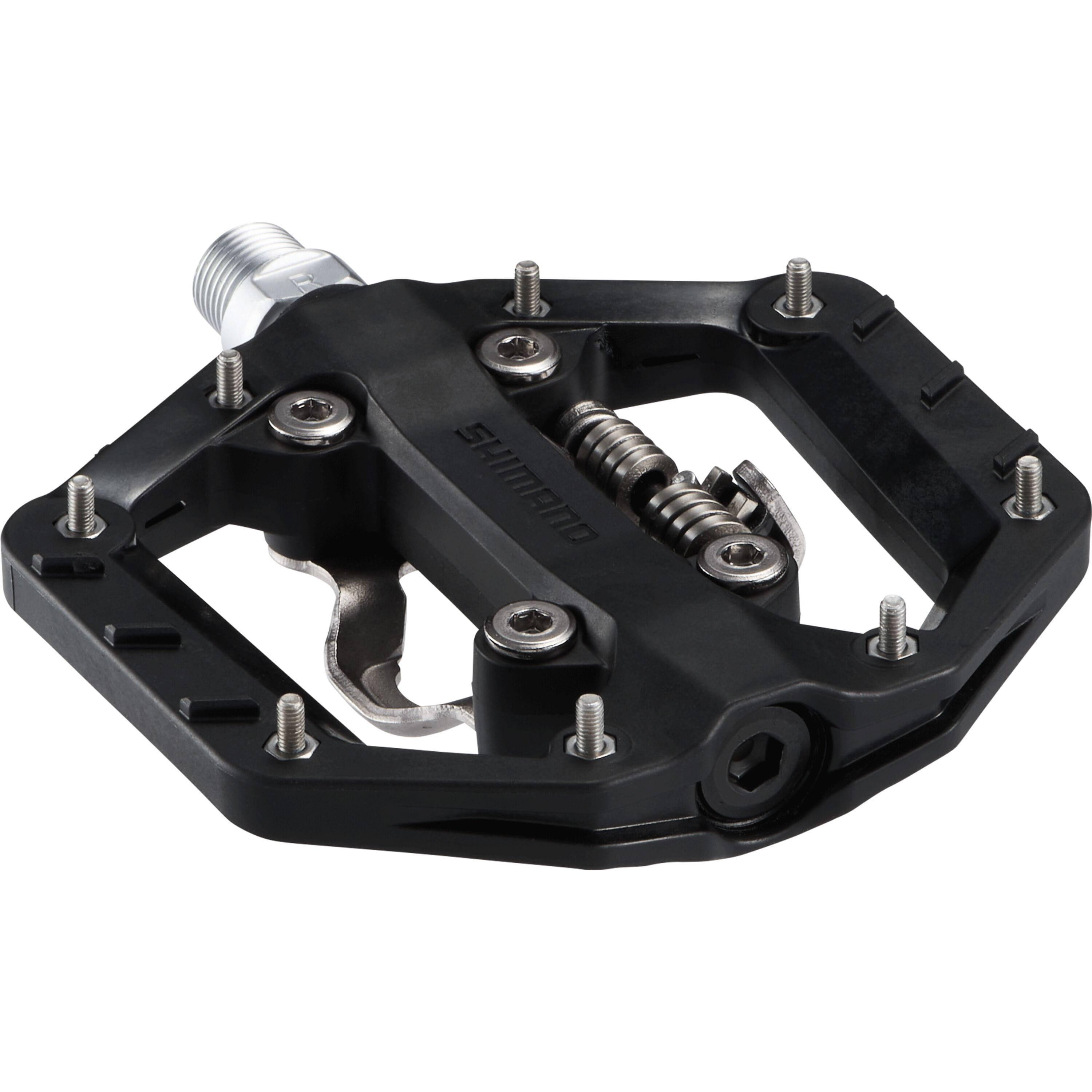 Shimano EH510 SPD Dual Platform Pedals - Clipless & Flat with SPD Cleats Included
