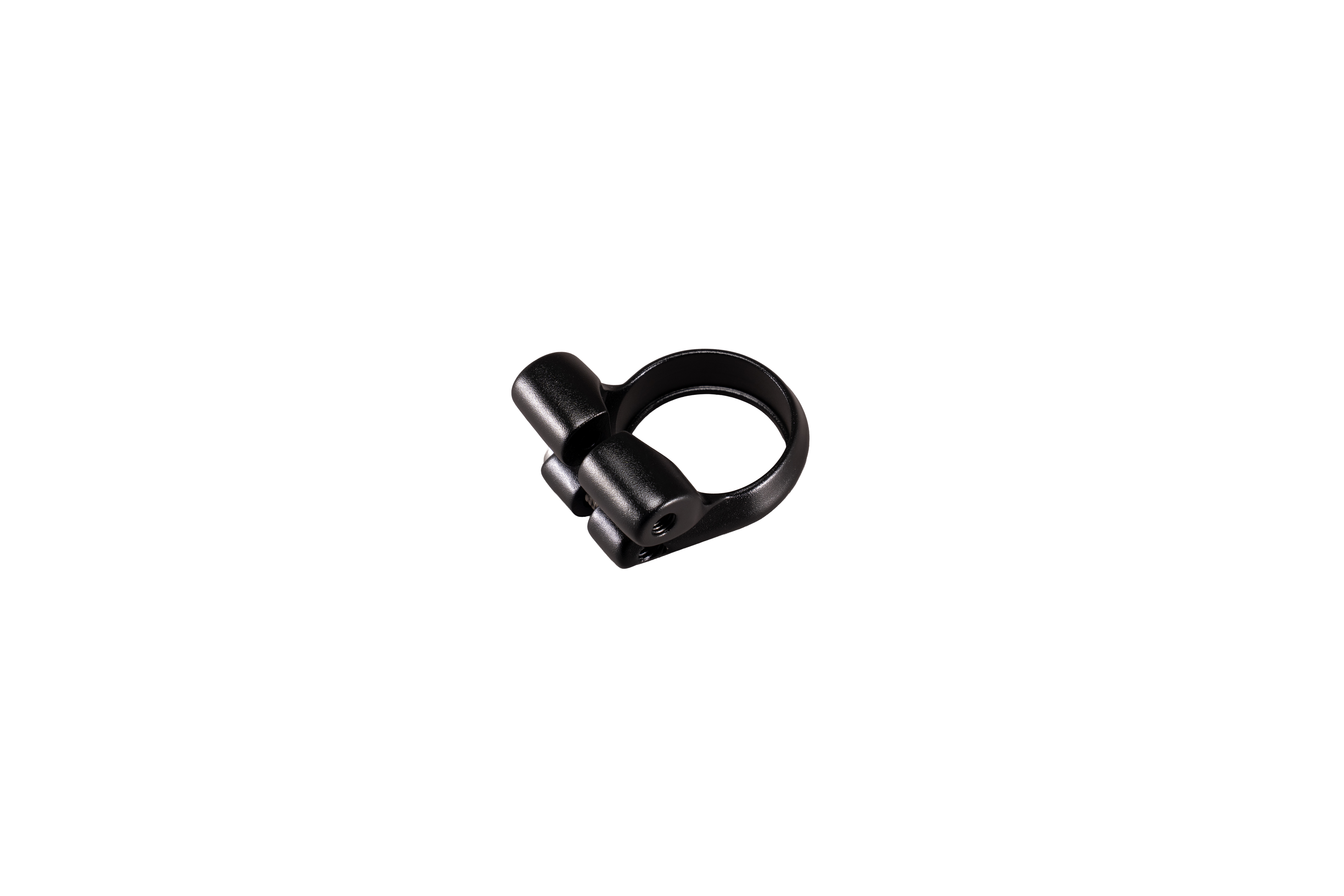Level Seat Clamp with Rack Mounts - 31.8mm - Black