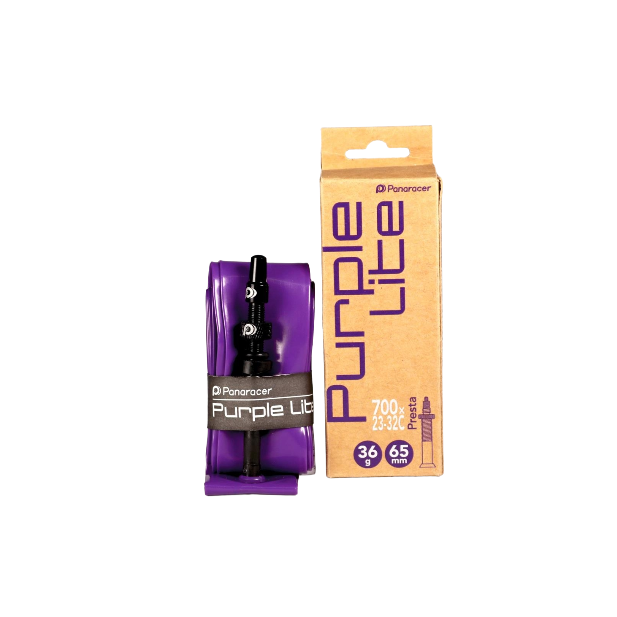 Panaracer Purple Lite TPU Inner Tube Road 700x23-32mm - 85mm Valve