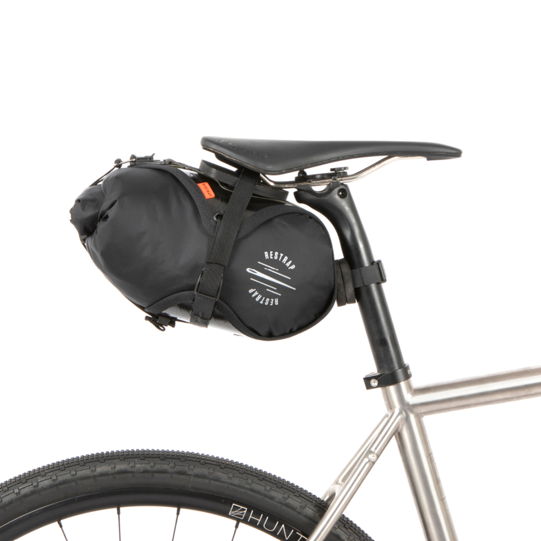 Restrap Race Saddle Bag - 7 Litres - Black - Nylon