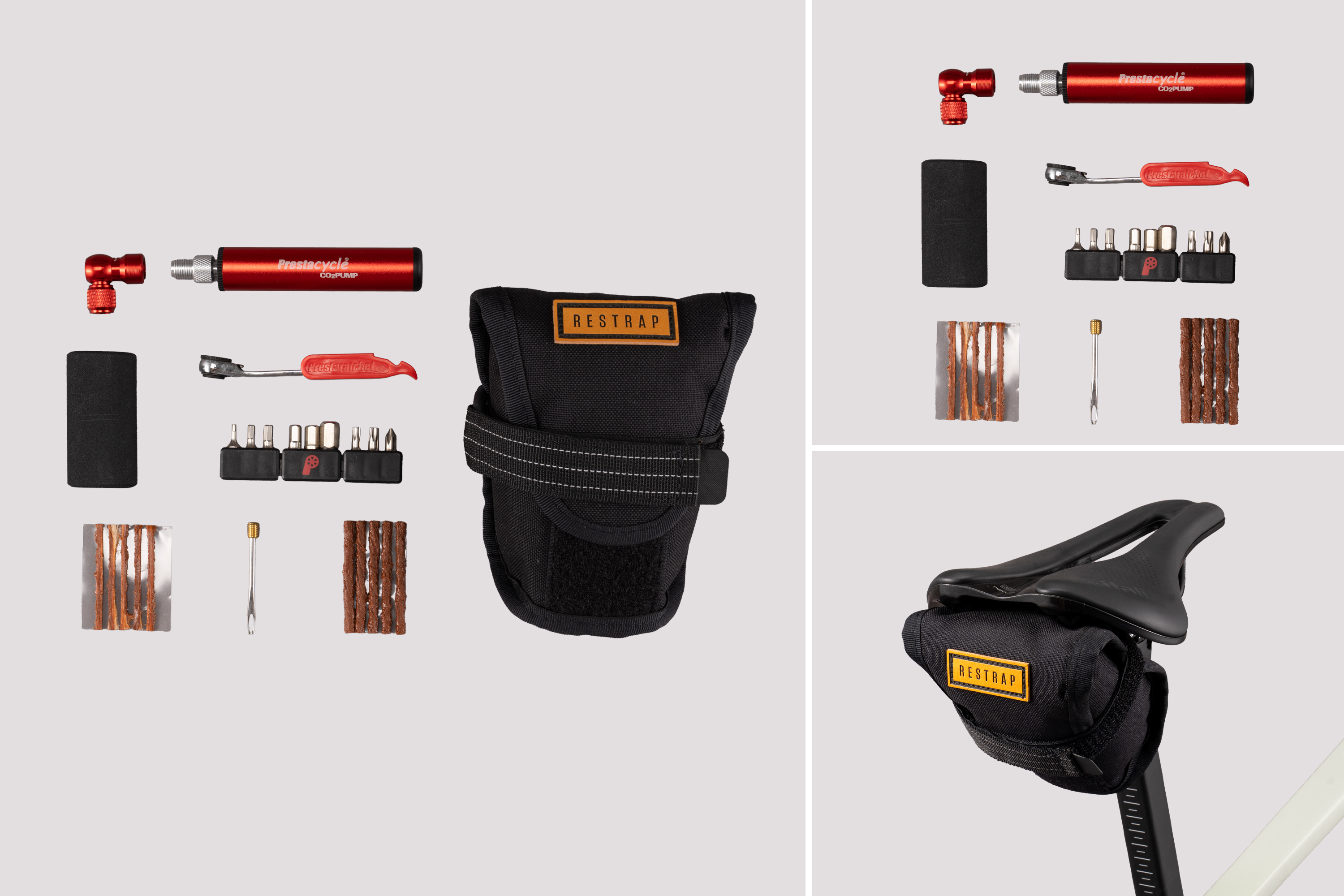 Prestacycle Saddle Pouch & Tool Bundle