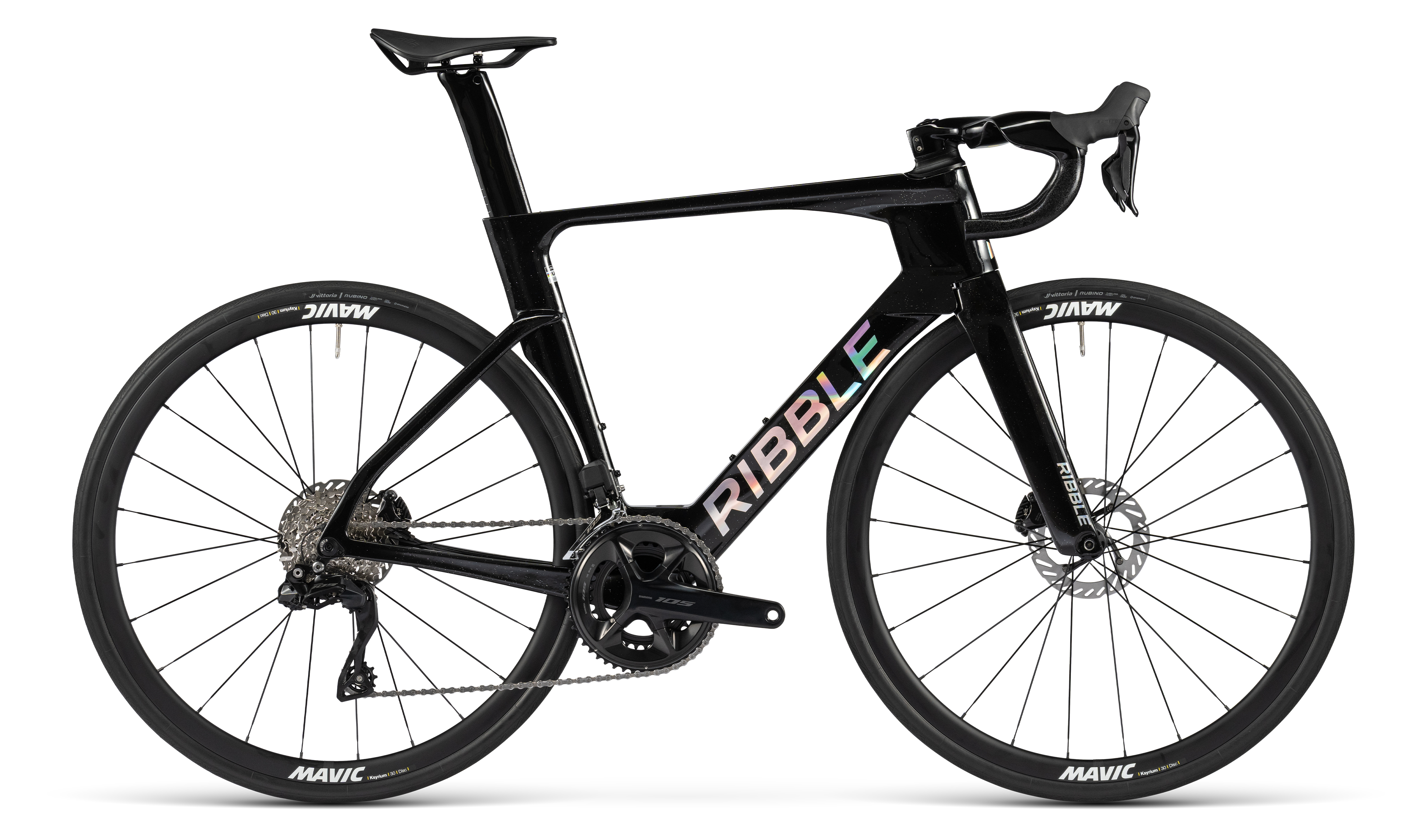 Ribble Ultra-Aero SL Shimano 105 Di2 12-Speed - Carbon Aero Road Bike - Midnight Metallic Blue