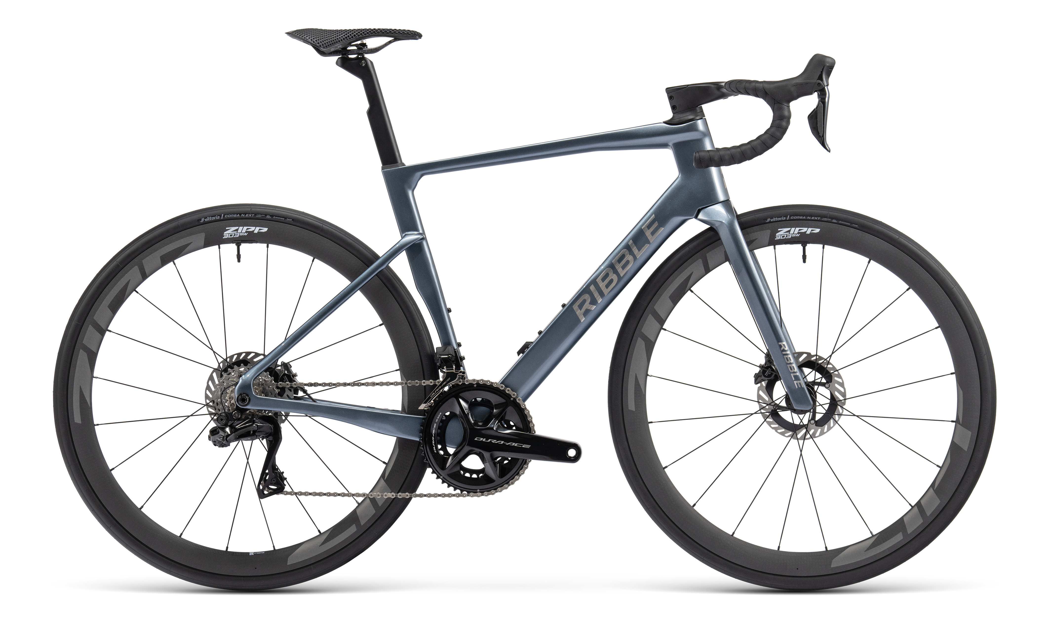 Ribble Ultra-Road Shimano Dura-Ace Di2 Zipp 12-Speed - Carbon Road Bike - Slate Grey Metallic